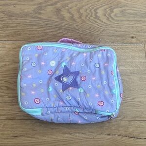 Kids Lavender Star Travel Organizer Pouch